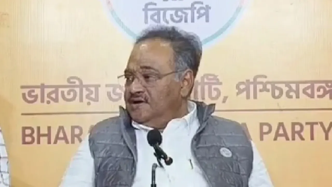 বিজেপি নেতা শমীক ভট্টাচার্য। ছবি : সংগৃহীত
