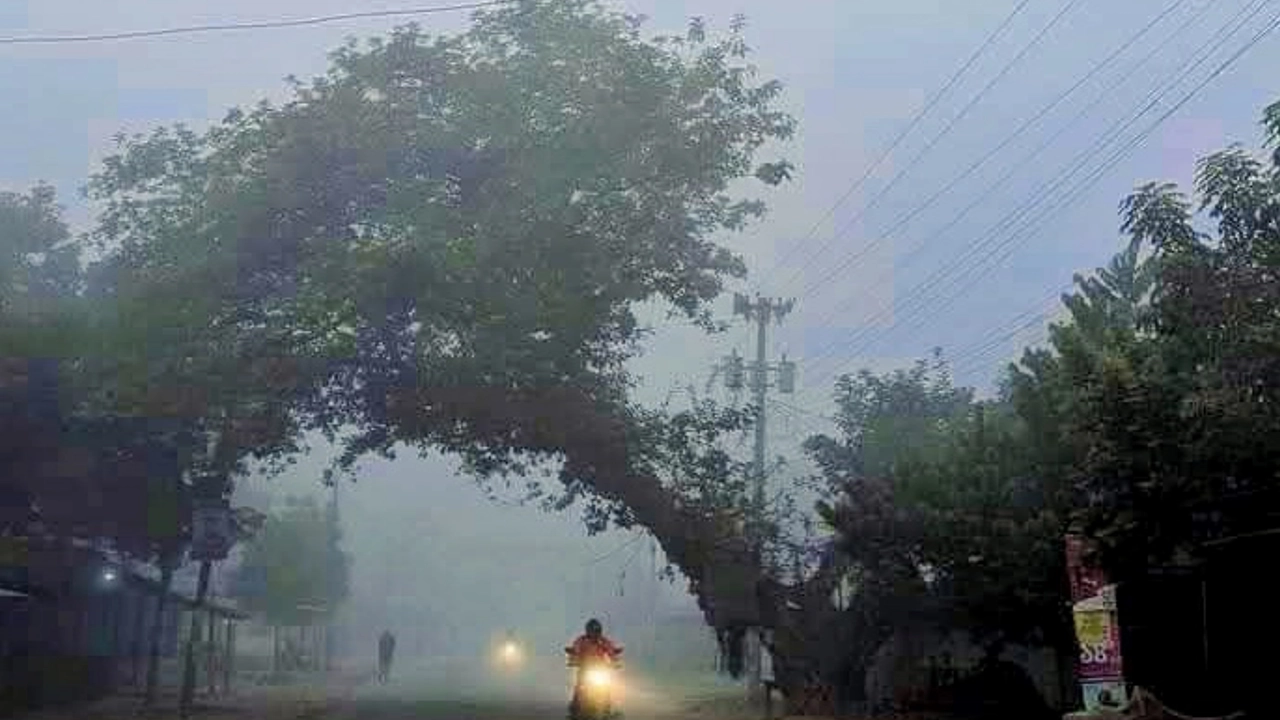 দিনাজপুরে তাপ বাড়লেও কমেনি শীত