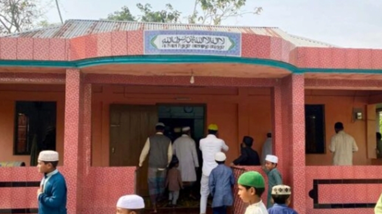 ধলাইরপার জামে মসজিদ। ছবি : কালবেলা