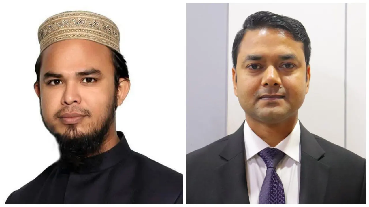 সভাপতি শুভ, সা. সম্পাদক জয়। ছবি : সংগৃহীত
