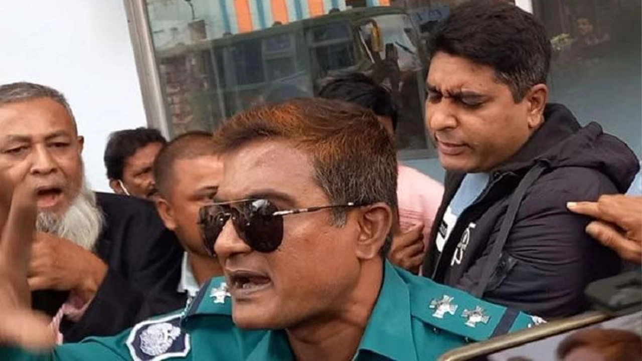 পুলিশের উপপরিদর্শক (এসআই) ফয়সাল। ছবি : কালবেলা