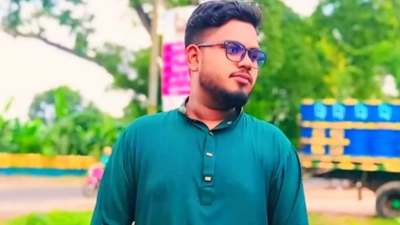 আহত ছাত্রদল নেতা ছাব্বির হোসেন। ছবি : সংগৃহীত