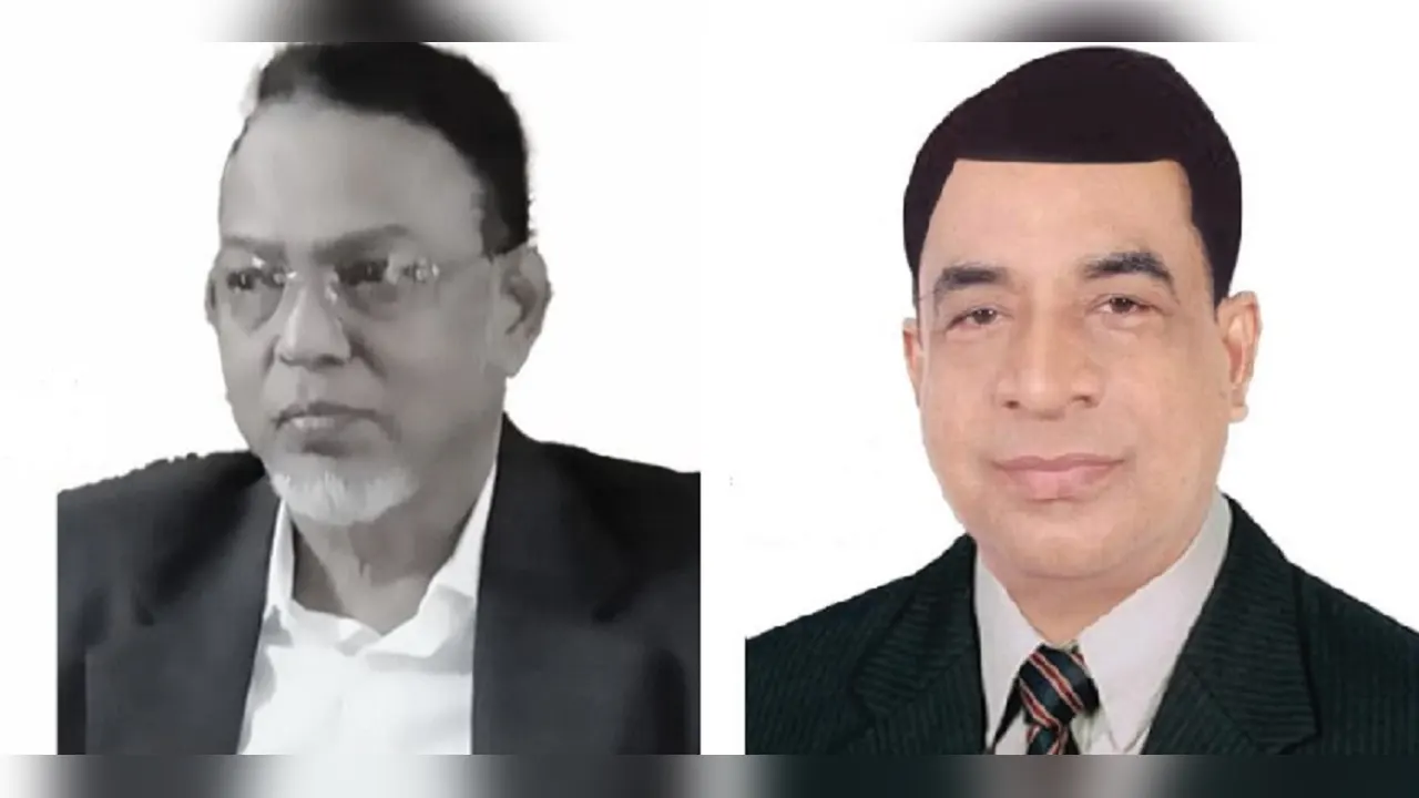 এম এ বাতেন ও মো. সাইফুল আলম। ছবি : সংগৃহীত