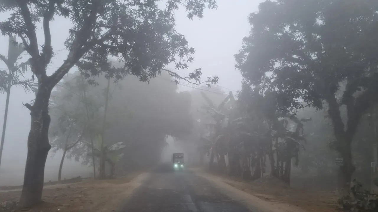 শীতের প্রকোপে কাঁপছে পঞ্চগড়