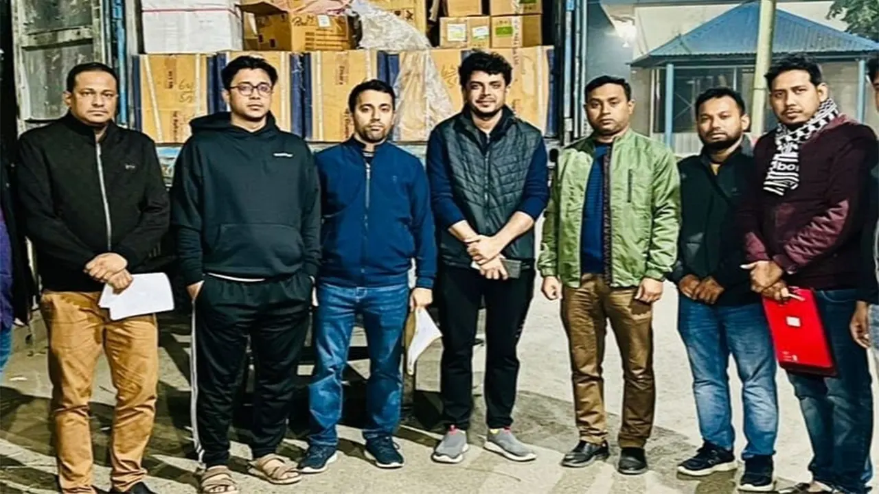বেনাপোলে কাস্টমসের অভিযানে অর্ধকোটি টাকার অবৈধ পণ্য আটক। ছবি : সংগৃহীত