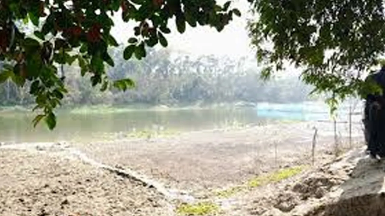 মৃতপ্রায় কোদলা নদী। ছবি : সংগৃহীত