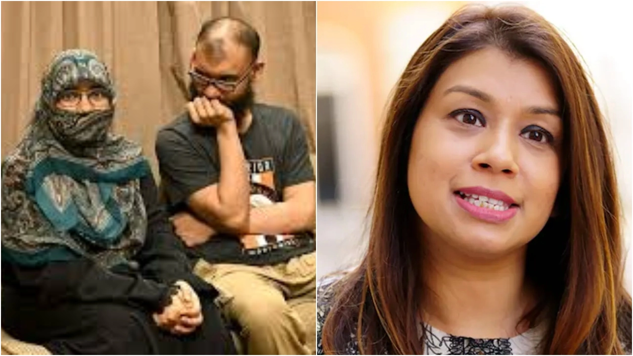 ব্যারিস্টার আরমান, তার স্ত্রী ও টিউলিপ। ছবি : সংগৃহীত