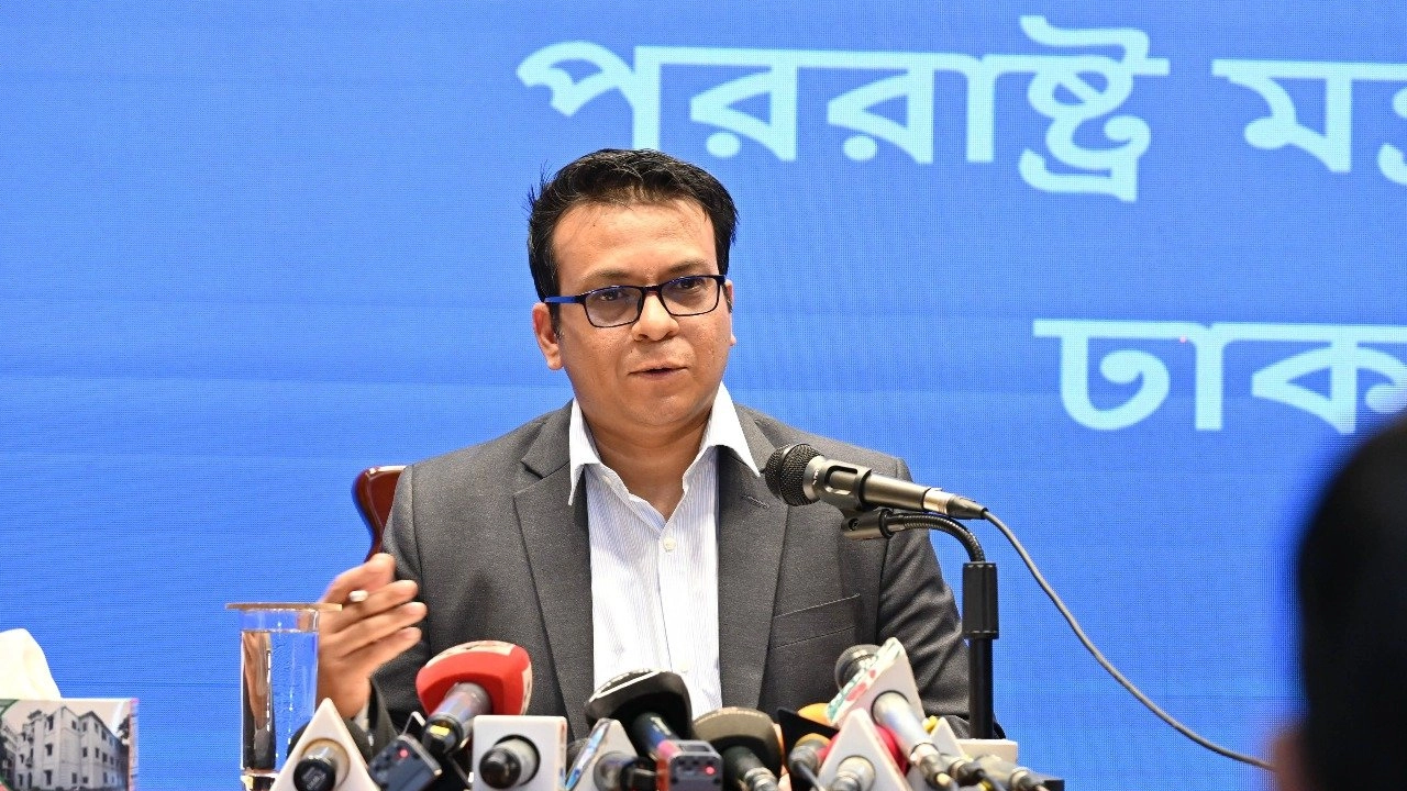 পররাষ্ট্র মন্ত্রণালয়ের মুখপাত্র মোহাম্মদ রফিকুল আলম। ছবি : সংগৃহীত