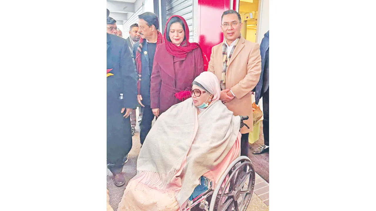 মা-অন্তঃপ্রাণ তারেক রহমান