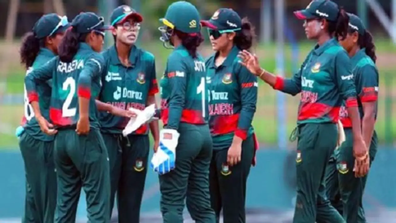 বাংলাদেশ নারী ক্রিকেট দল । ছবি: সংগৃহীত
