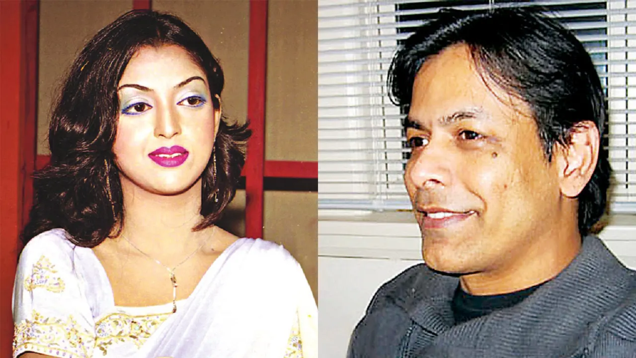 অভিনেত্রী সৈয়দা তানিয়া মাহবুব তিন্নি ও জাতীয় পার্টির সাবেক এমপি গোলাম ফারুক অভি। ছবি : সংগৃহীত