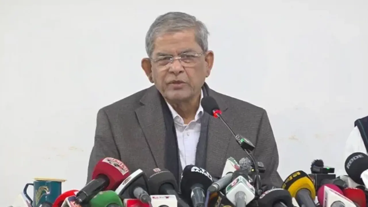 মির্জা ফখরুল ইসলাম আলমগীর। ছবি : সংগৃহীত