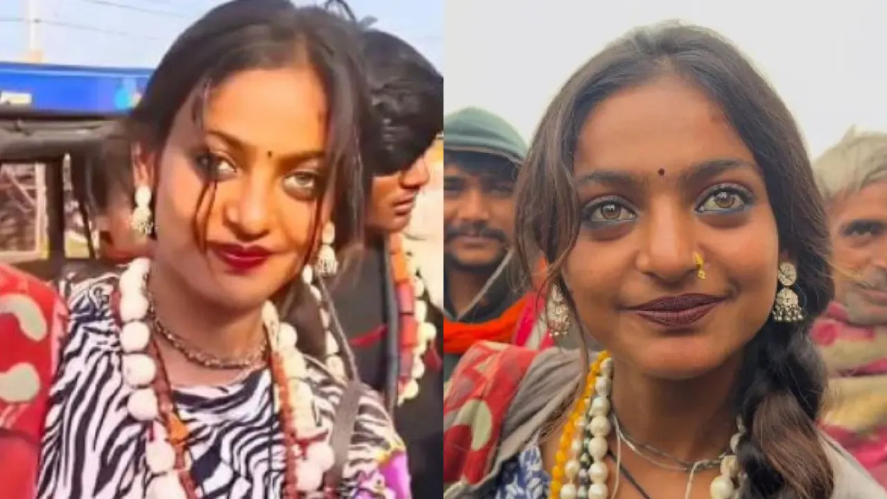 ভাইরাল সেই তরুণী। ছবি : সংগৃহীত
