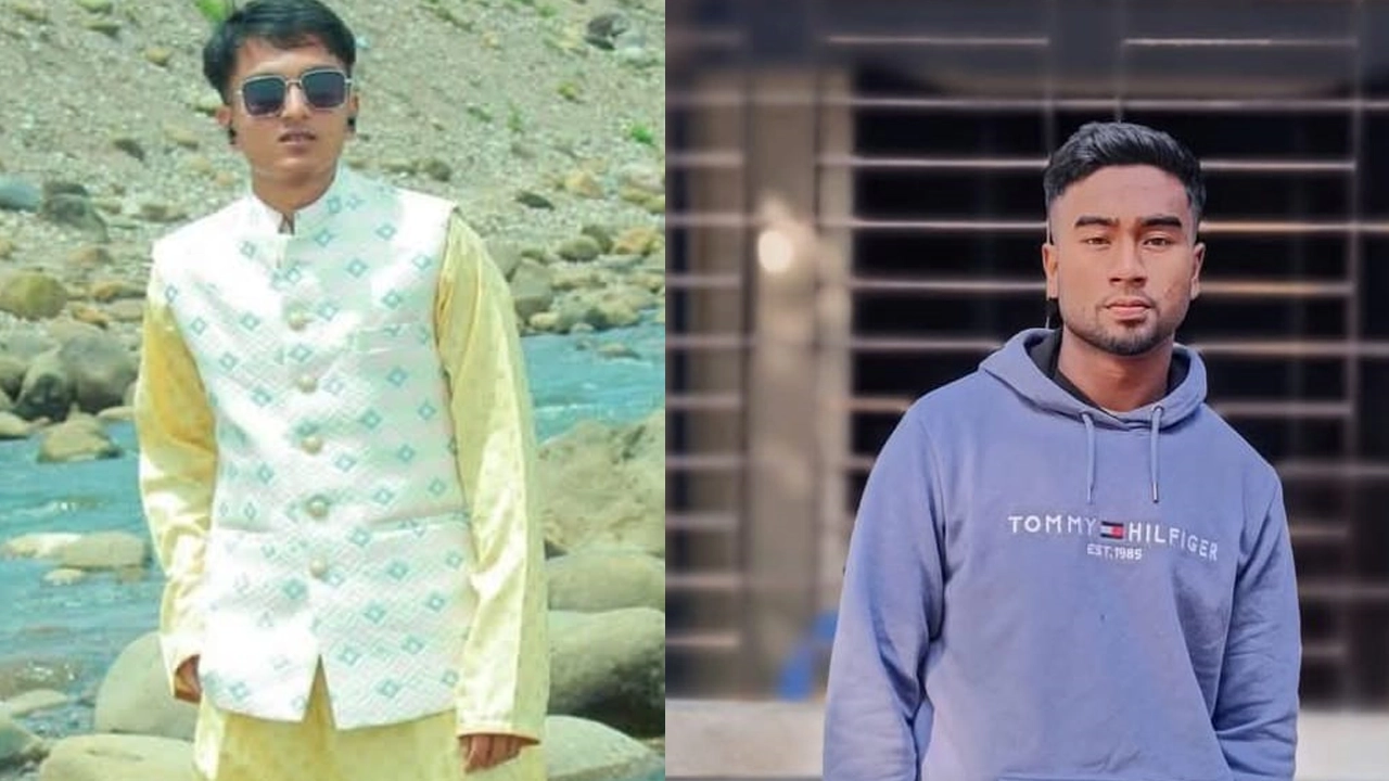 রিফাত আহমেদ কিবরিয়া (বাঁয়ে) ও আবু সুফিয়ান (ডানে)। ছবি : কালবেলা