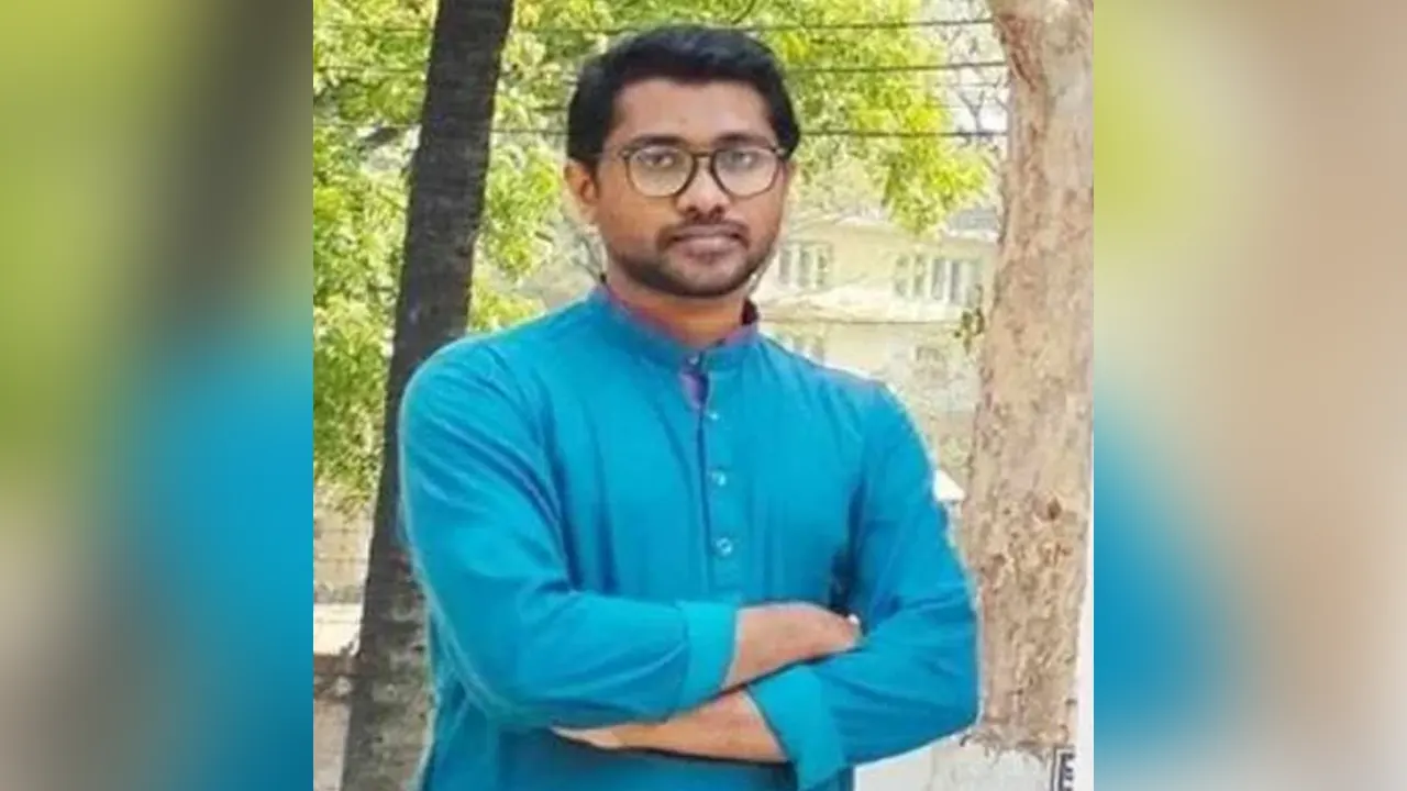 ছাত্রলীগের কেন্দ্রীয় সহসভাপতি মশিউর রহমান। ছবি : সংগৃহীত