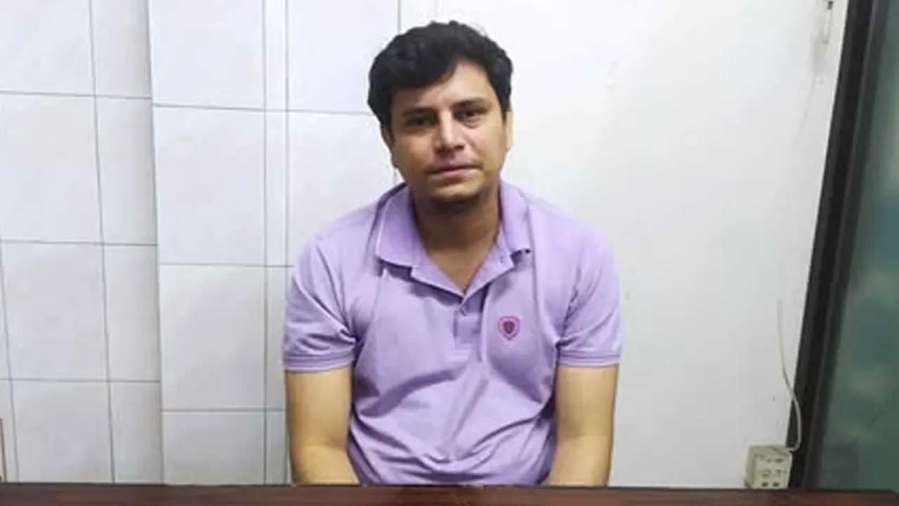 আসামি ইব্রাহিম খান । ছবি : কালবেলা