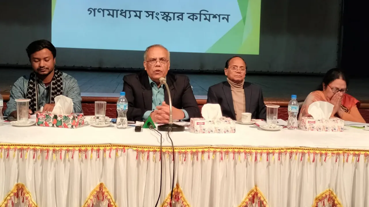 গণমাধ্যম সংস্কার কমিশনের প্রধান কামাল আহমেদ। ছবি : কালবেলা