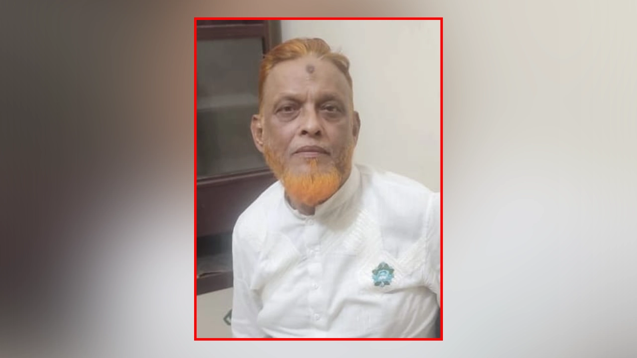 গ্রেপ্তার স্বেচ্ছাসেবক লীগ নেতা। ছবি : কালবেলা