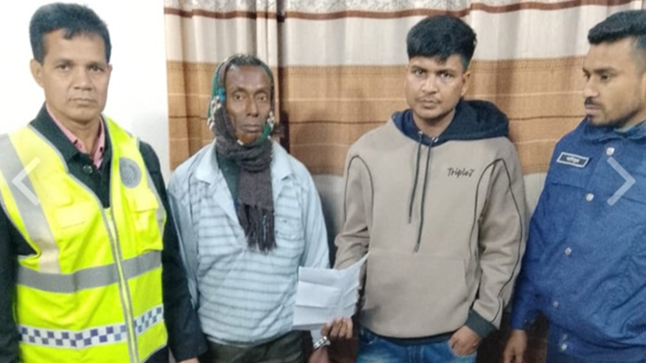কেশবপুরে আওয়ামী লীগের লিফলেট বিতরণের সময় আটকরা। ছবি : কালবেলা
