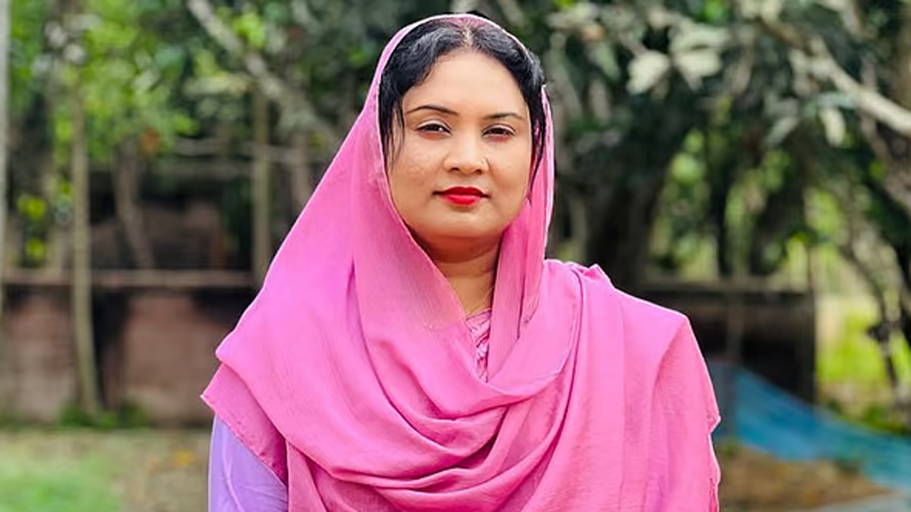যুব মহিলা লীগ নেত্রী মৌসুমী রহমান। ছবি : সংগৃহীত