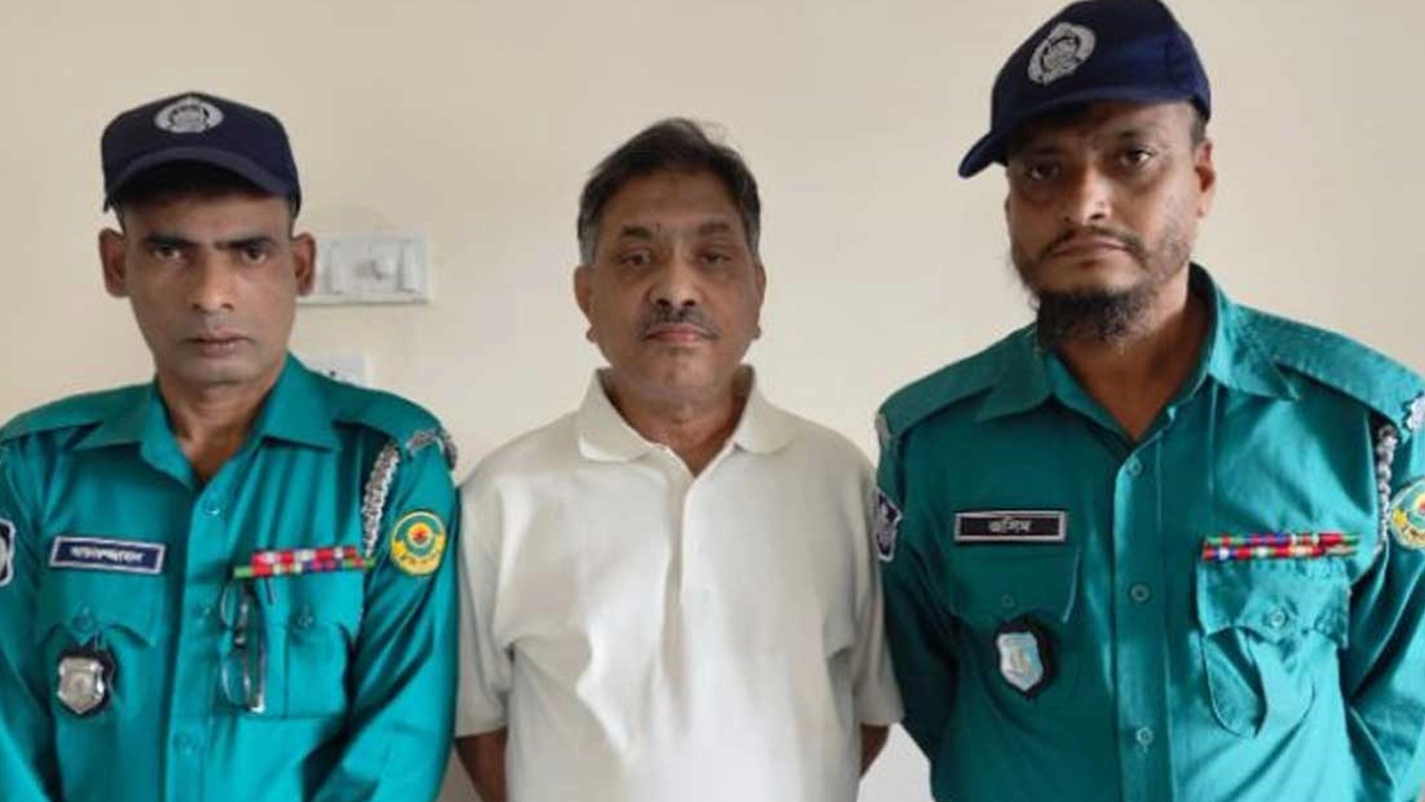 গ্রেপ্তার মো. ইসমাইল। ছবি : কালবেলা