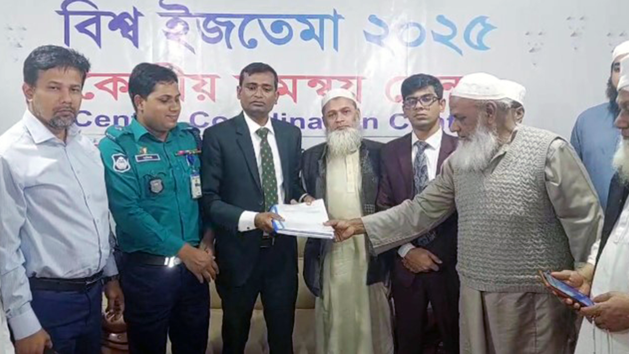 ইজতেমা মাঠ বুঝে নিলেন সাদপন্থিরা। ছবি: কালবেলা