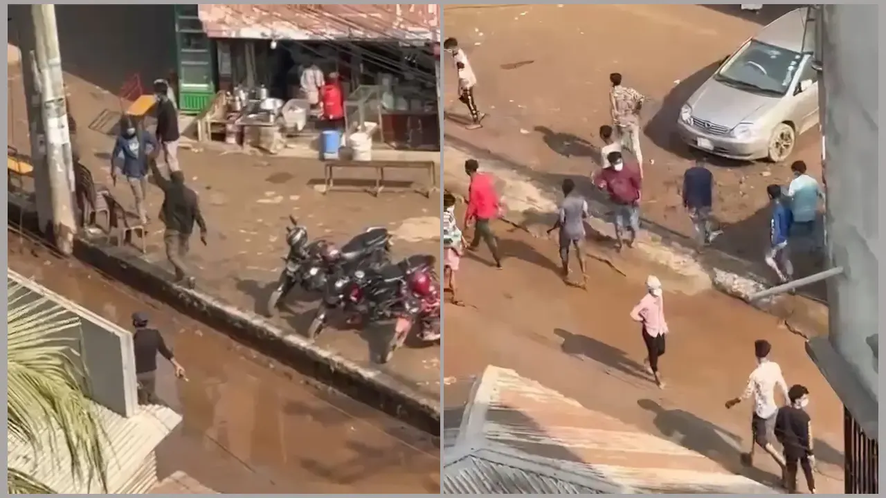 আশুলিয়ায় প্রকাশ্যে অস্ত্রের মহড়া ও গুলিবর্ষণের ঘটনা ঘটে। ছবি : সংগৃহীত