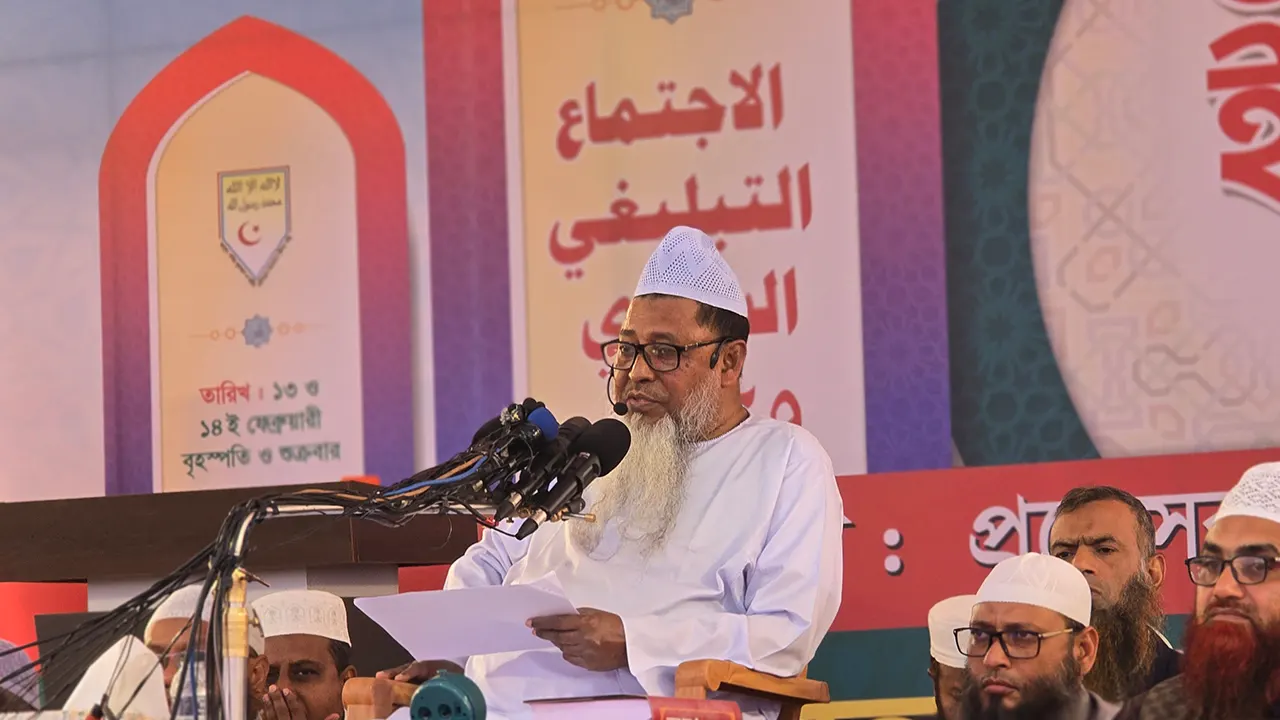 আহলেহাদিস আন্দোলন বাংলাদেশের আমির অধ্যাপক ড. মুহাম্মাদ আসাদুল্লাহ আল গালিব। ছবি : কালবেলা