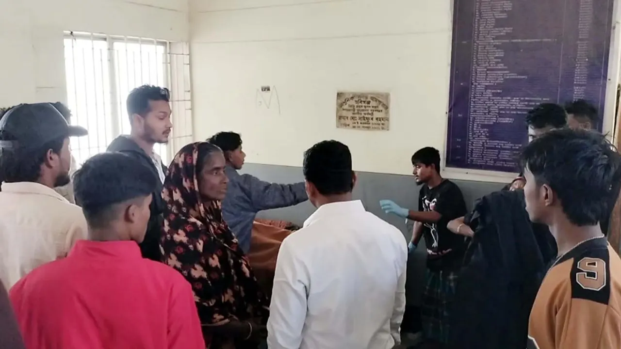 হবিগঞ্জের চুনারুঘাটে নিহতরা হাসপাতালে। ছবি : কালবেলা
