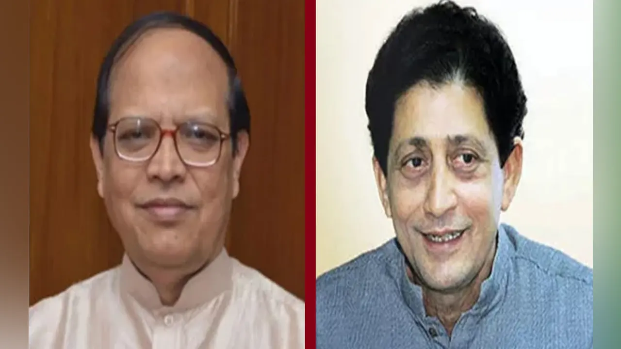 সাবেক গভর্নর আতিউর রহমান ও অর্থনীতিবিদ আবুল বারাকাত। ছবি : সংগৃহীত