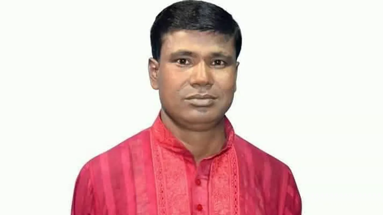 গ্রেপ্তার শ্রমিক লীগ নেতা। ছবি : সংগৃহীত