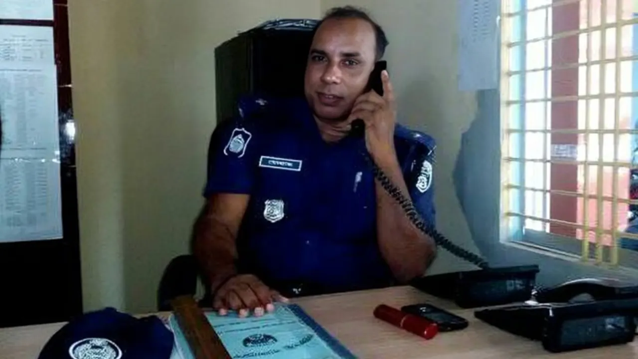 অভিযুক্ত এএসআই মোক্কাস আলী। ছবি : কালবেলা