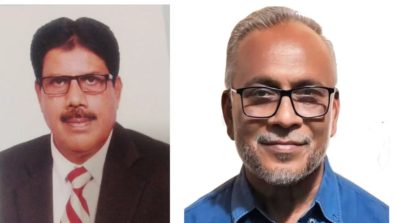 বাঁ থেকে সভাপতি অ্যাডভোকেট সৈয়দ সাবেরুল হক সাবু ও সাধারণ সম্পাদক দেলোয়ার হোসেন খোকন। ছবি : সংগৃহীত