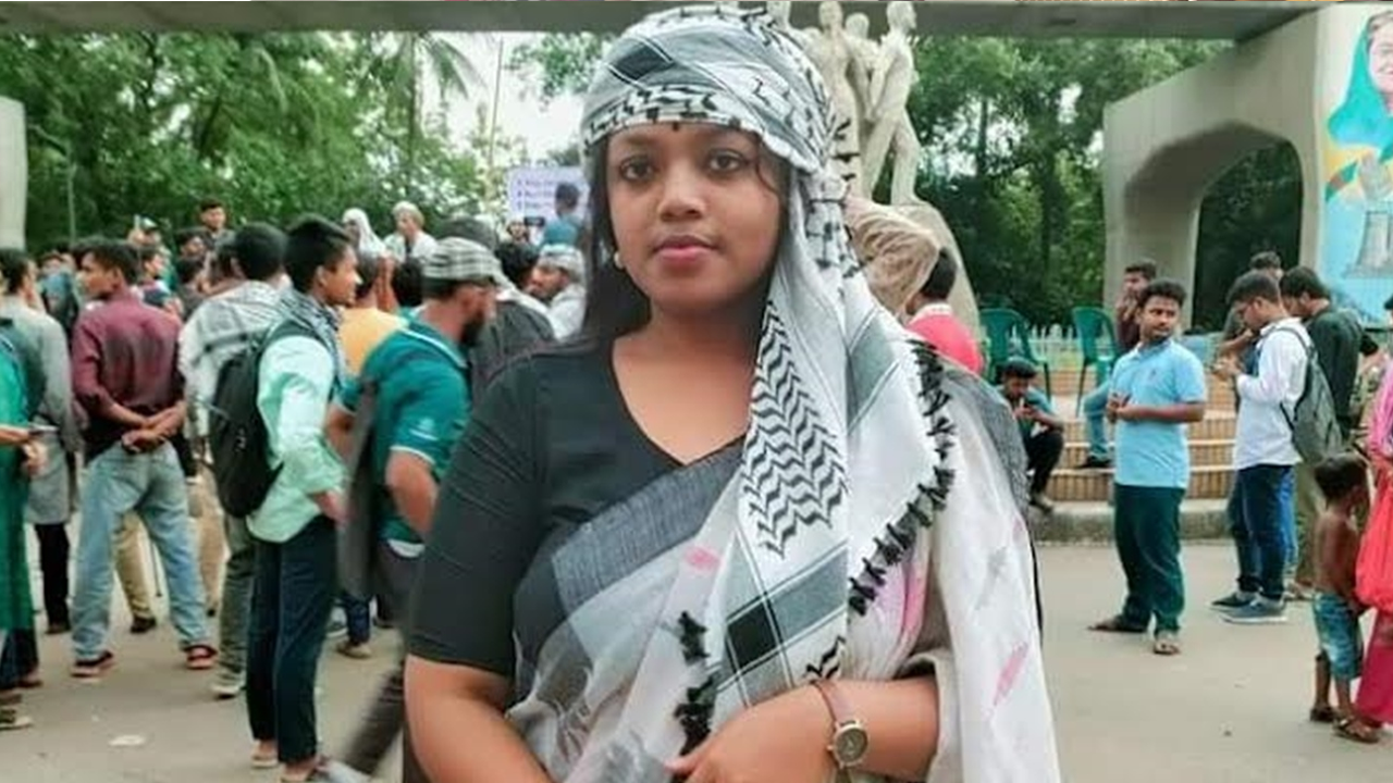 সমন্বয়ক নুসরাত তাবাসসুম। ছবি : সংগৃহীত