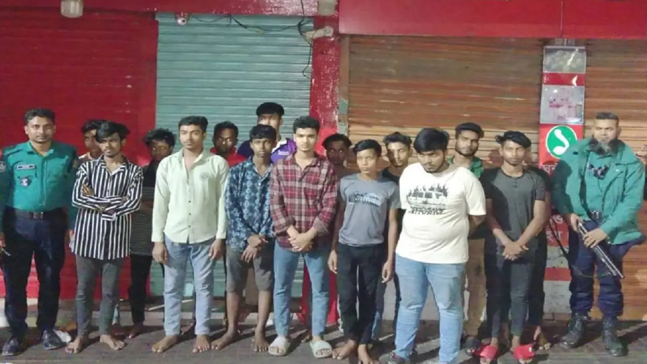 রাজধানীতে ১৩১ জনকে গ্রেপ্তার করেছে যৌথবাহিনী। ছবি : সংগৃহীত