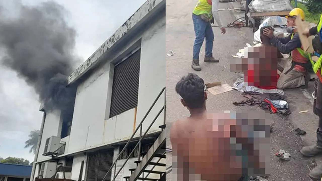 মালয়েশিয়ায় একটি ইলেকট্রনিক কারখানায় অগ্নিকাণ্ডে দুই বাংলাদেশির মৃত্যু। ছবি : সংগৃহীত