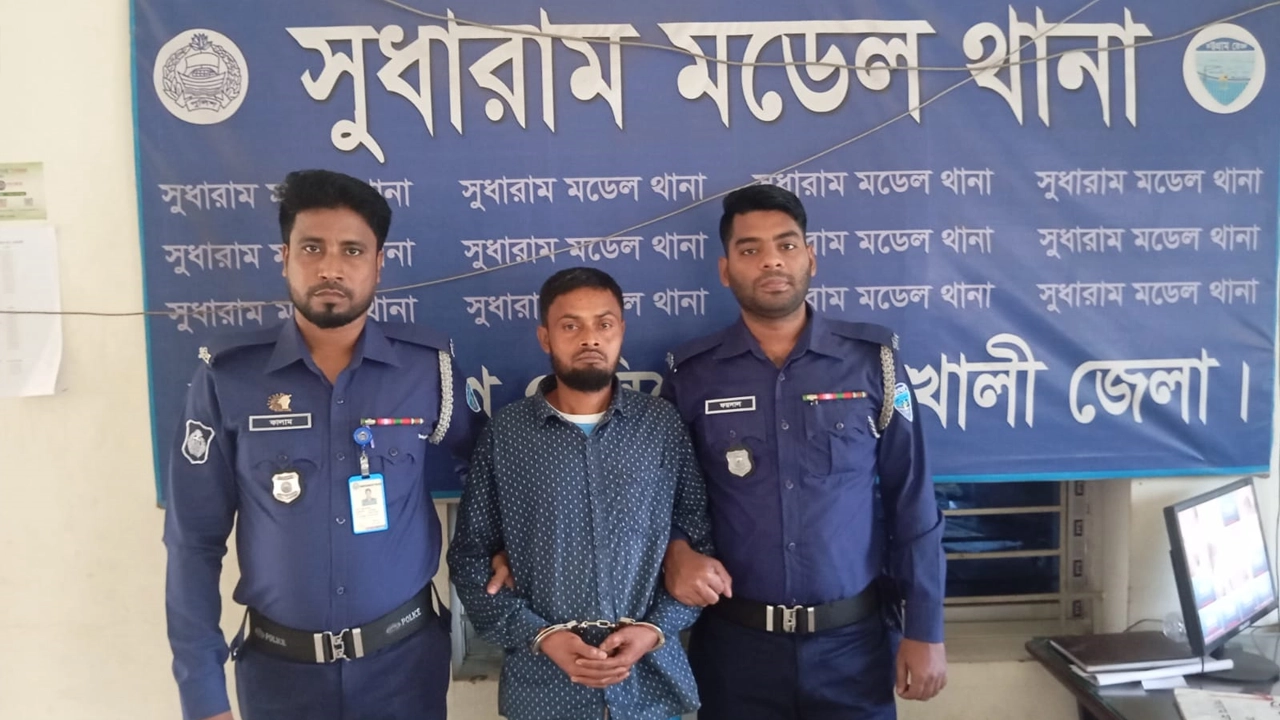 গৃহবধূ রোজি হত্যায় জড়িত আসামি তারেক গ্রেপ্তার করেছে পুলিশ। ছবি : কালবেলা