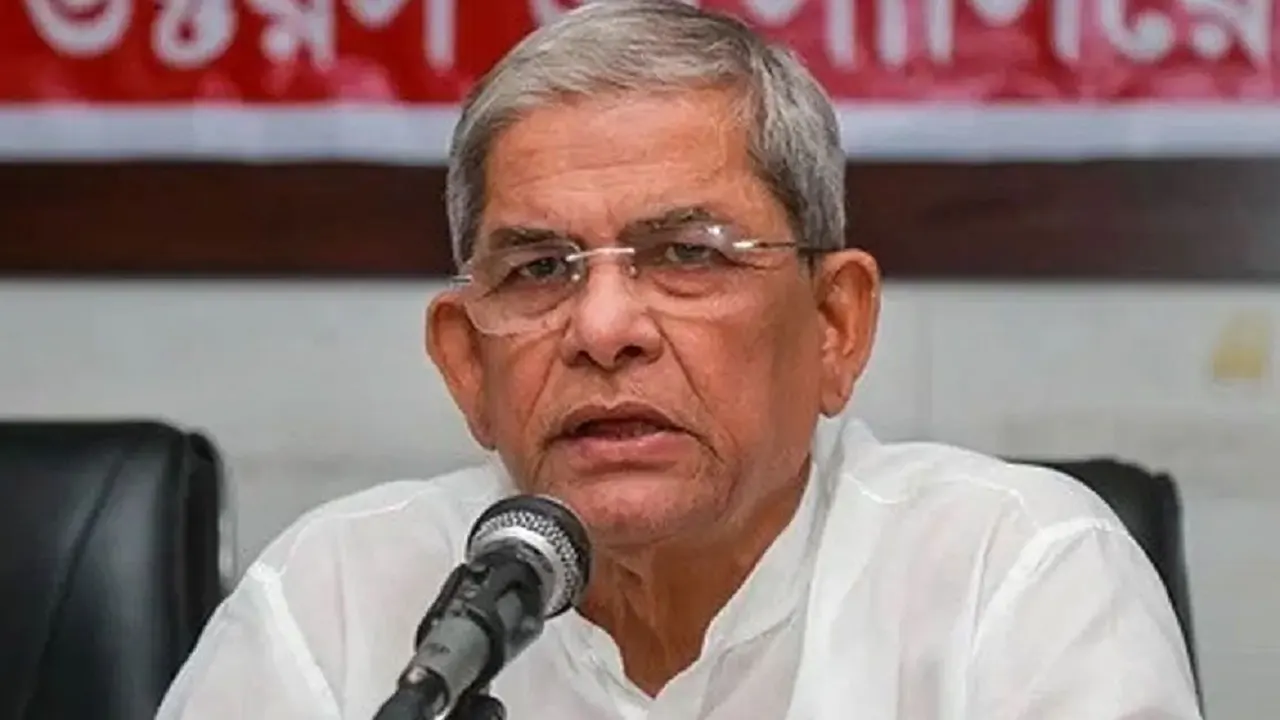 মির্জা ফখরুল ইসলাম আলমগীর। ছবি : সংগৃহীত