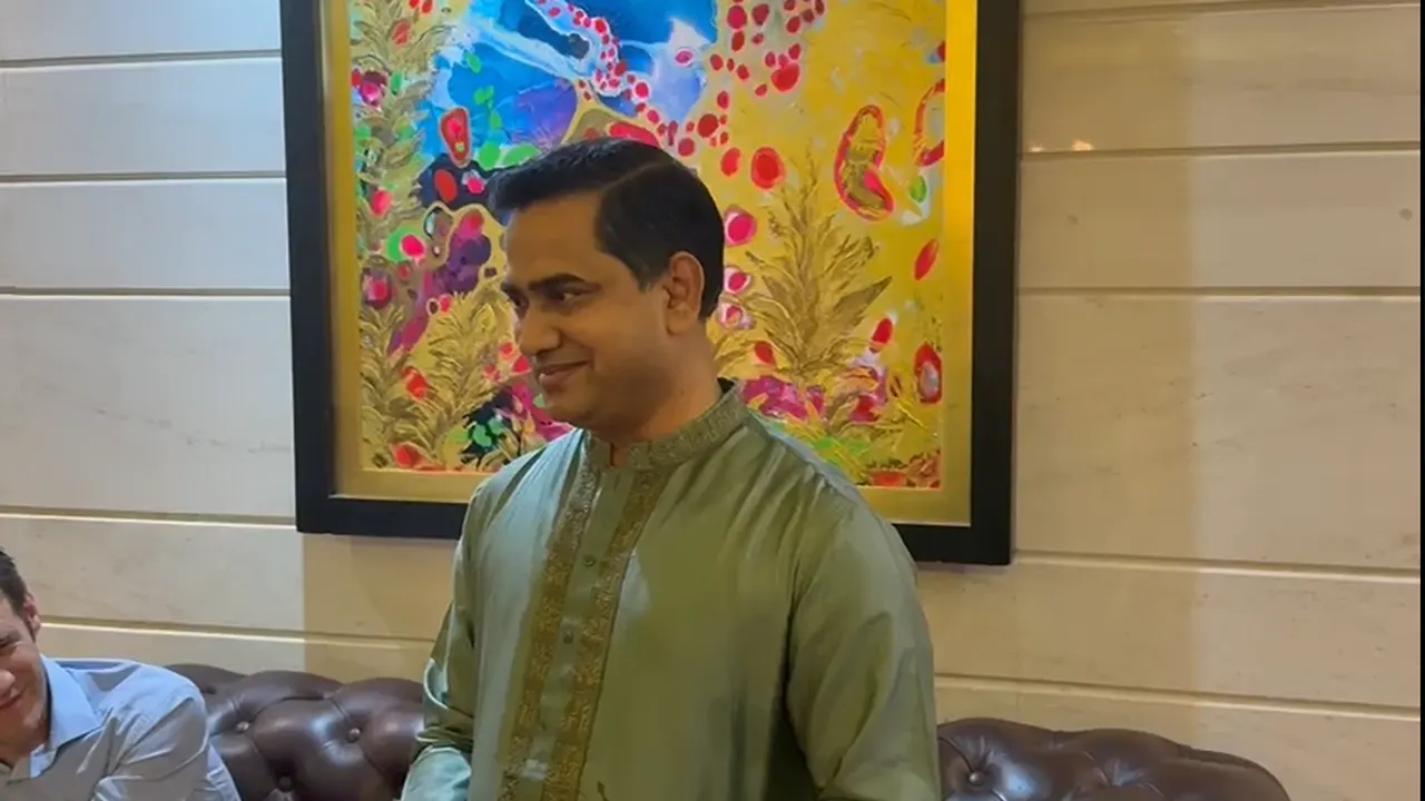 বক্তব্য রাখছেন মেক্সিকোতে নিযুক্ত বাংলাদেশের রাষ্ট্রদূত মুশফিকুল ফজল আনসারী। ছবি : সংগৃহীত