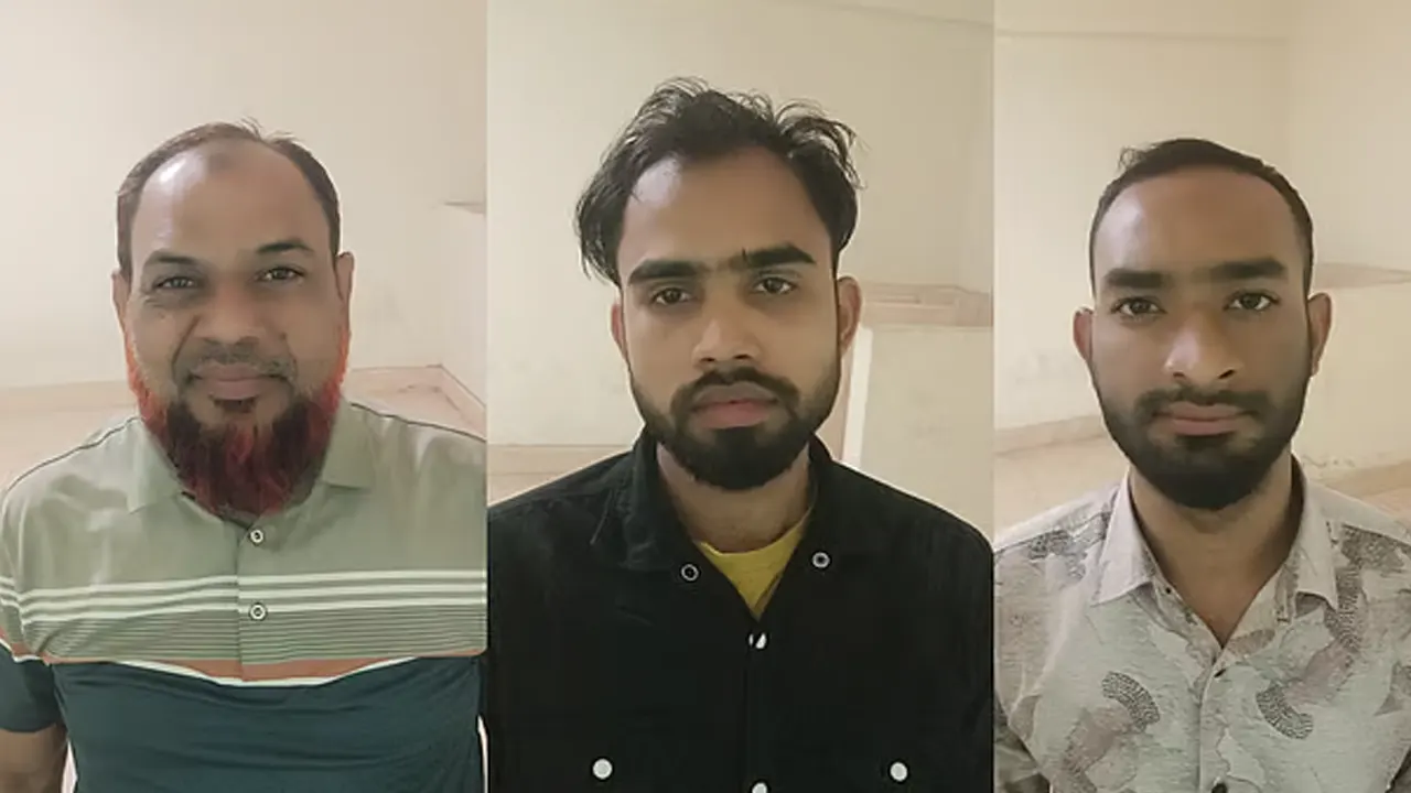 জুয়েল খন্দকার, শাকিল আহমেদ ও শাকিল খন্দকার। ছবি : সংগৃহীত