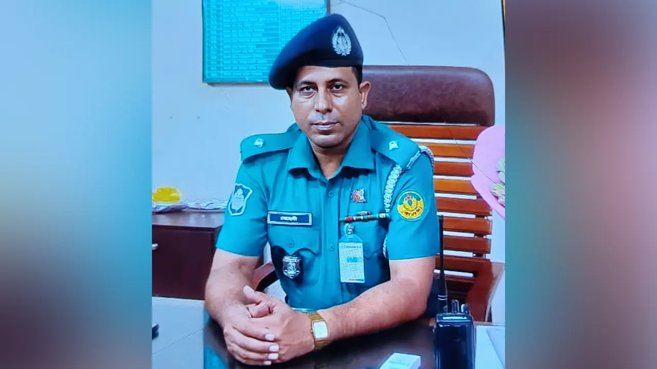 বোয়ালিয়া থানার ওসি মেহেদী মাসুদ। ছবি : সংগৃহীত