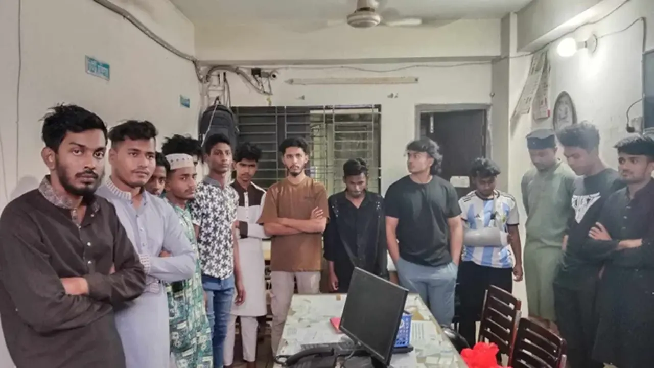 আসামিরা। ছবি: সংগৃহীত
