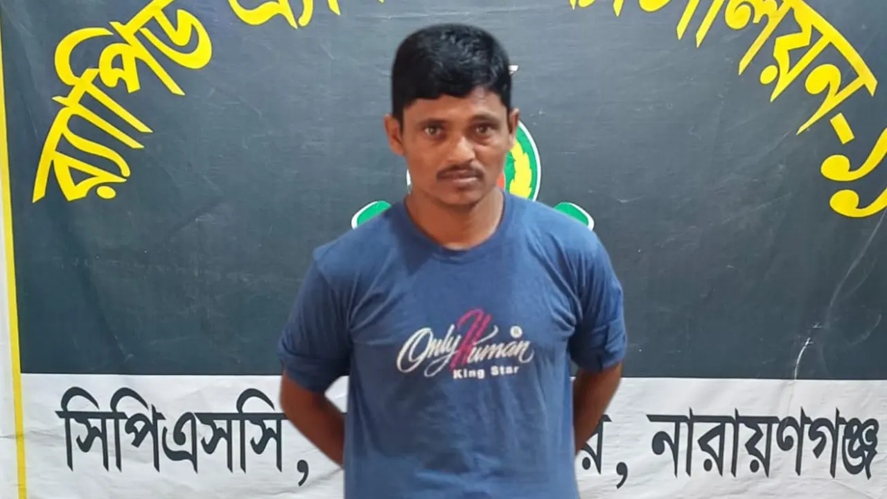 গ্রেপ্তার হাবিবুর রহমান হাবু। ছবি : কালবেলা