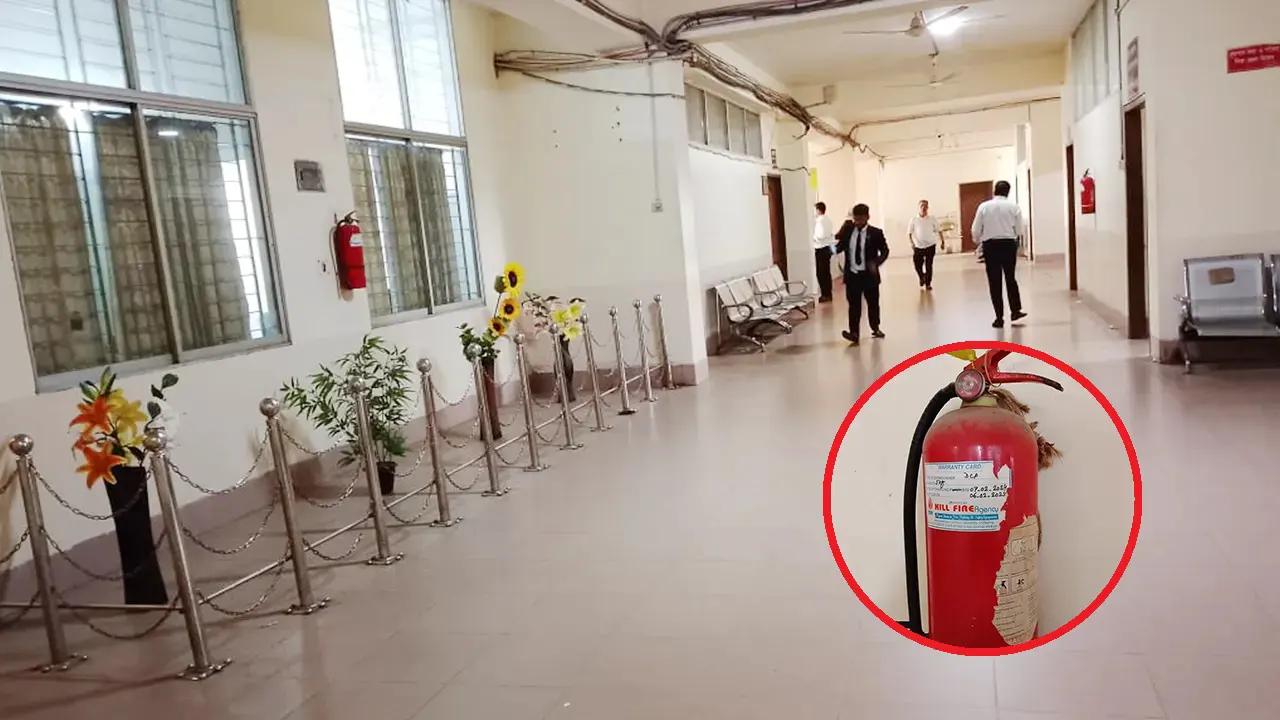 মেয়াদোত্তীর্ণ অগ্নিনির্বাপক যন্ত্র, অগ্নিঝুঁকিতে চট্টগ্রাম আদালত