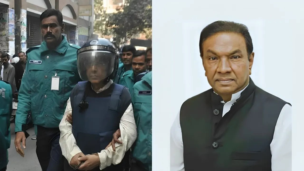 আনিসুল হক ও সাদেক খান। ছবি : সংগৃহীত