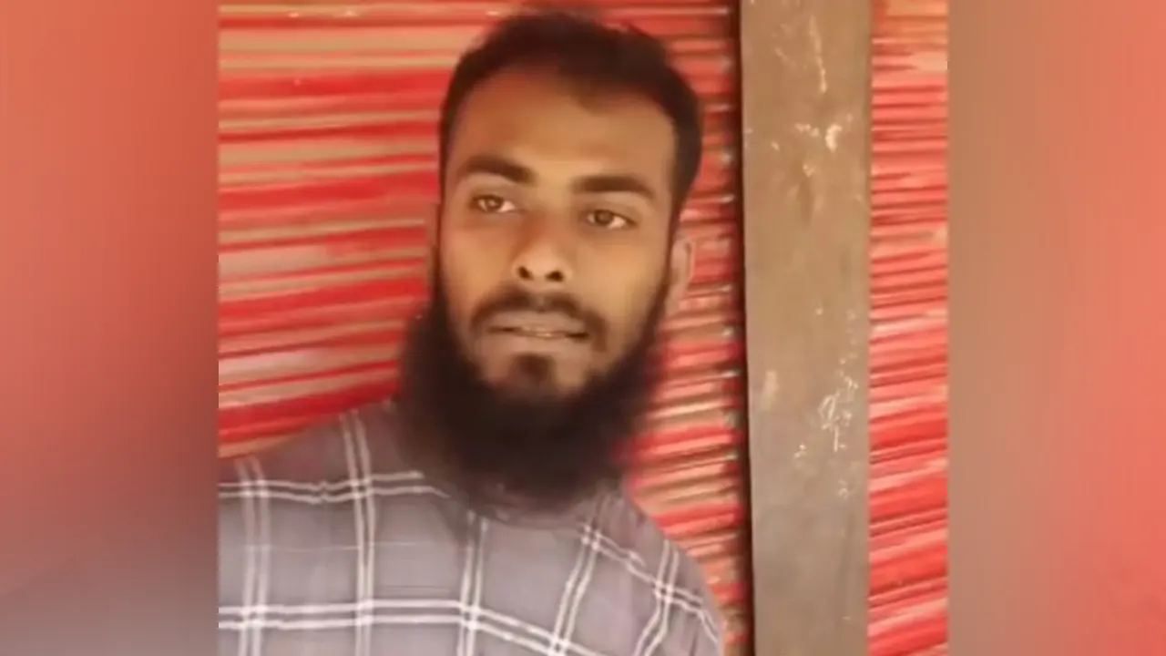ধর্ষণচেষ্টায় অভিযুক্ত নয়ন। ছবি : কালবেলা