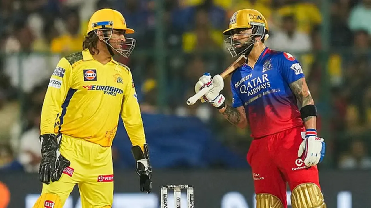 আজ আইপিএলে মুখোমুখি হবে ধোনির চেন্নাই ও কোহলির বেঙ্গালুরু। ছবি : সংগৃহীত