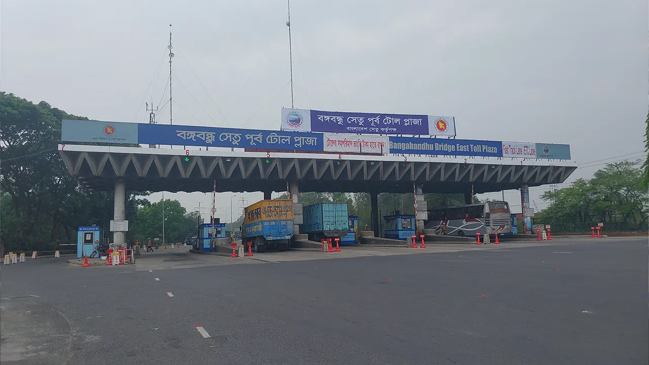 ঢাকা-টাঙ্গাইল-যমুনা সেতু মহাসড়ক। ছবি : কালবেলা