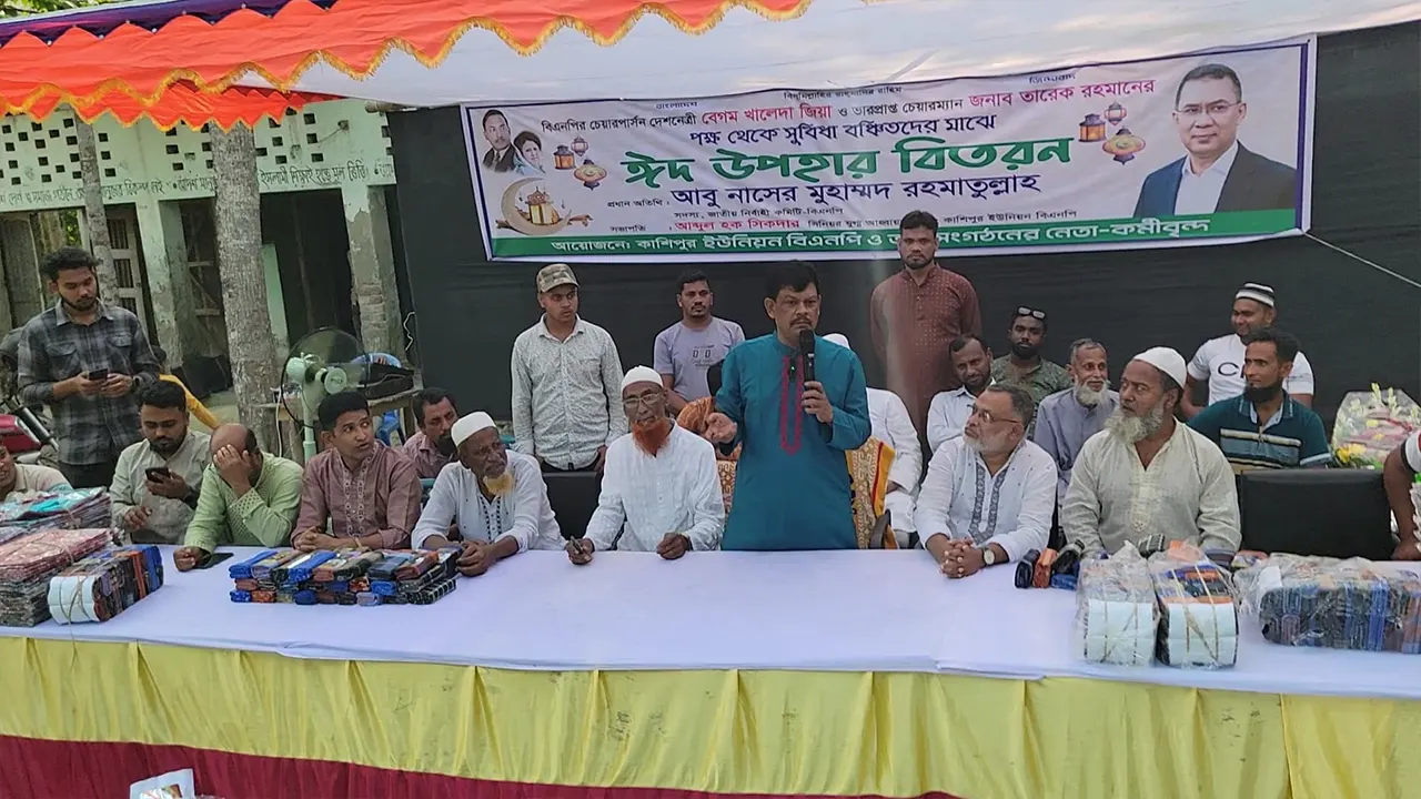 বিএনপির জাতীয় নির্বাহী কমিটির সদস্য আবু নাসের মুহাম্মদ রহমাতুল্লাহ। ছবি : কালবেলা