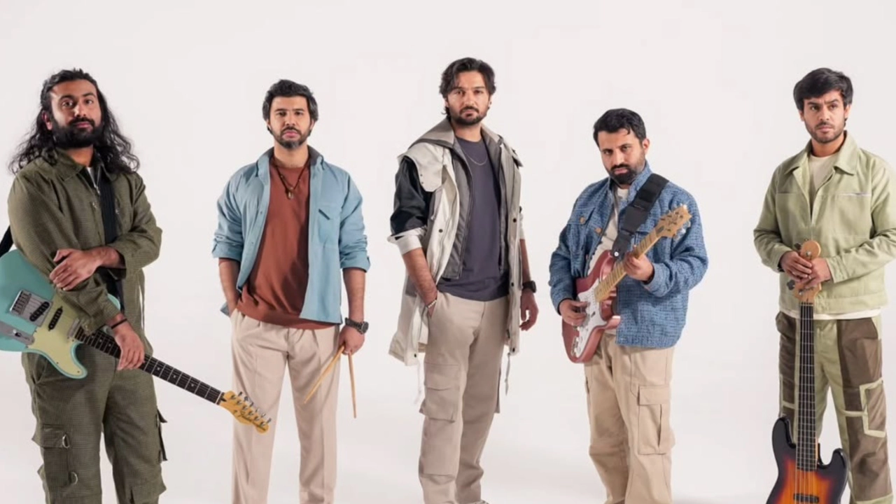 পাকিস্তানের রক ব্যান্ড বায়ান। ছবি : সংগৃহীত
